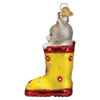Kitten in a Rain Boot Ornament by Old World Christmas