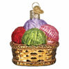 Basket Of Yarn Ornament by Old World Christmas