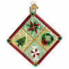 Christmas Quilt Ornament by Old World Christmas