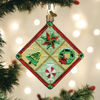 Christmas Quilt Ornament by Old World Christmas