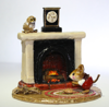 Scrabble at Louisa's Fireplace AH-09 (Red Special) by Wee Forest Folk®