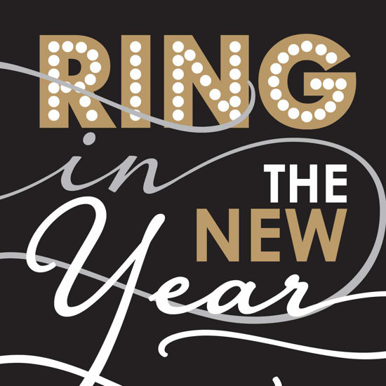 Ring In The New Year Cocktail Napkin by Boston International