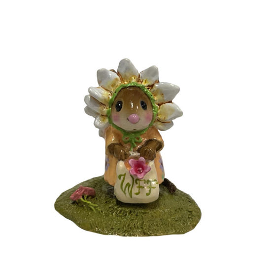 Little Miss Pink Petals M-338b (Peach WFF Special) by Wee Forest Folk®