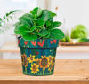 Sunflowers and Hearts 6" Art Pot by Studio M