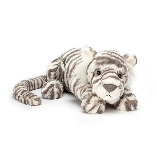 Sacha Snow Tiger (Large) by Jellycat