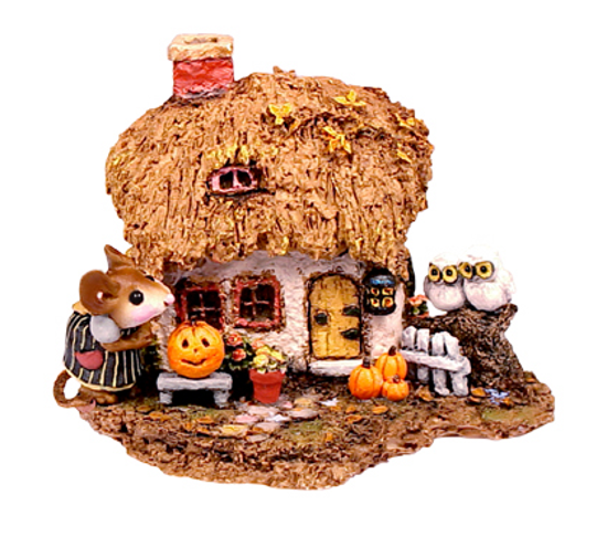 A Cottage for all Seasons M-311b (Fall) by Wee Forest Folk®