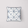 Navy Grid Pillow Cover