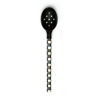 Courtly Check Slotted Spoon - Black by MacKenzie-Childs
