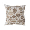 Ornaments Embroidery 18" Pillow by Creative Co-op