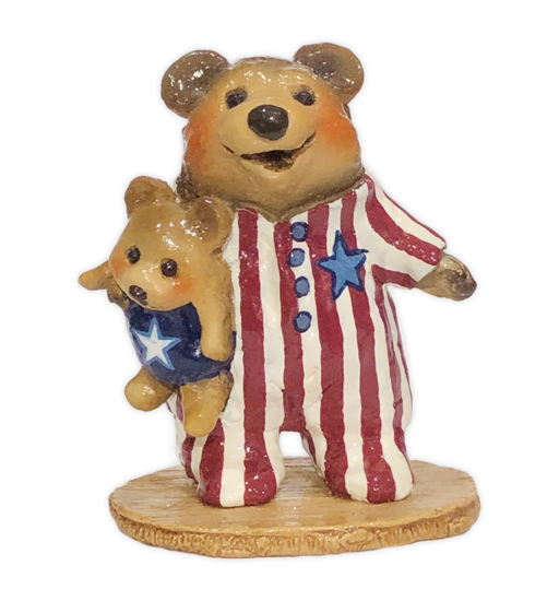 Nightie Bear BB-10 (Americana Special) by Wee Forest Folk®