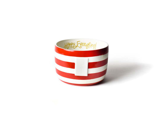 Red Stripe Mini Happy Everything! Bowl by Happy Everything!™