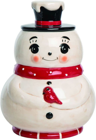 Sweet Snowman Cookie Jar by Transpac