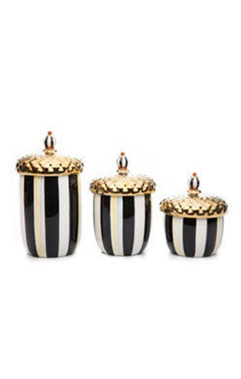 Acorn Canisters by MacKenzie-Childs