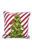 Candy Stripe Christmas Tree Pillow by MacKenzie-Childs