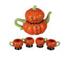 Pumpkin Tea Cup Set by Transpac