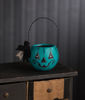 Small Blue Pumpkin Bucket by Bethany Lowe