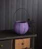 Small Purple Pumpkin Bucket  by Bethany Lowe