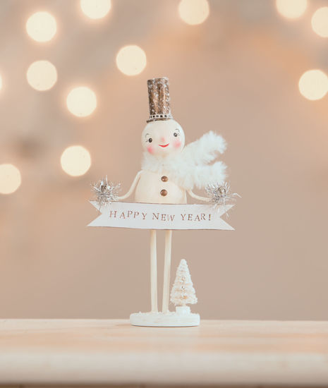 Happy New Year Snowman by Bethany Lowe