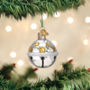 Silver Jingle Bell Ornament by Old World Christmas