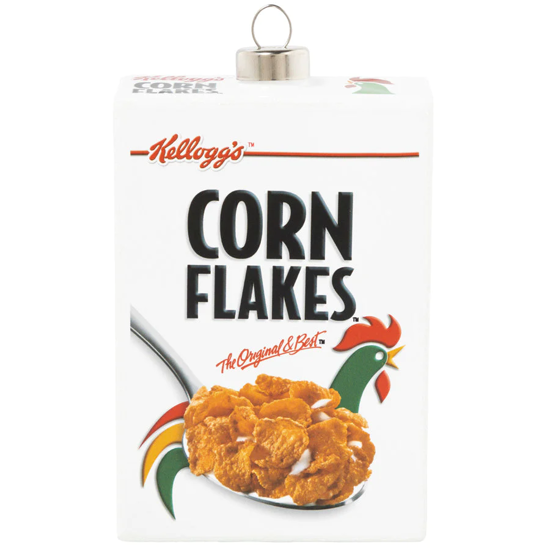 Corn Flakes Cereal Box Ornament by Kat + Annie