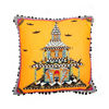 Spooky House Pillow by Patience Brewster