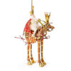 Nativity Melchior on Horse Ornament by Patience Brewster
