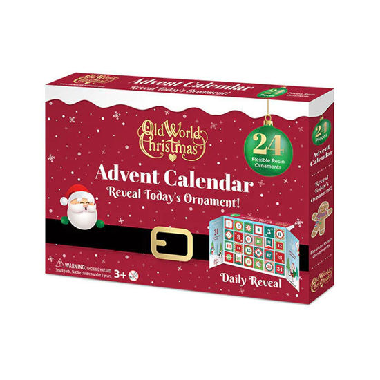Advent Calendar Ornaments by Old World Christmas