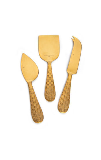 Queen Bee Cheese Knives - set of 3 by MacKenzie-Childs