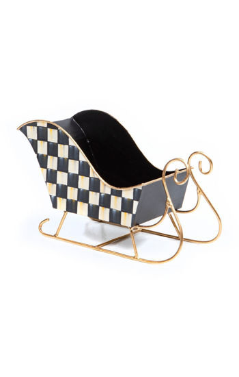 Courtly Check Tin Sleigh - Small by MacKenzie-Childs