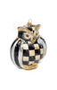 Courtly Owl Glass Ornament by MacKenzie-Childs