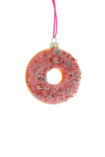 Large Frosted Donut w/Sprinkles Ornament  by Cody Foster