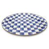 Royal Check Enamel Oval Platter - Large by MacKenzie-Childs