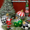 Jolly Stacked Ornaments Trophy by MacKenzie-Childs