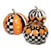 Boo Courtly Check Pumpkin by MacKenzie-Childs