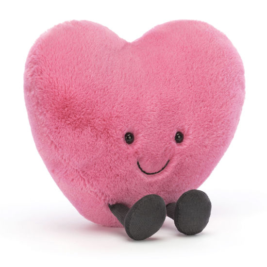 Amuseable Hot Pink Heart, Large by Jellycat