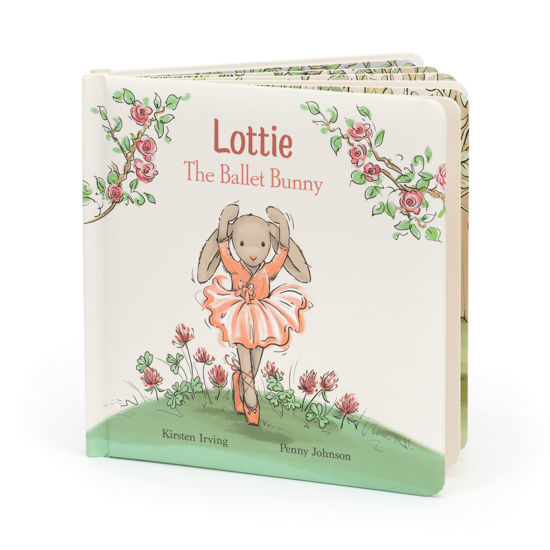 Lottie The Ballet Bunny Book by Jellycat
