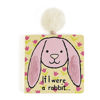 If I Were A Rabbit Book (Tulip Pink) by Jellycat