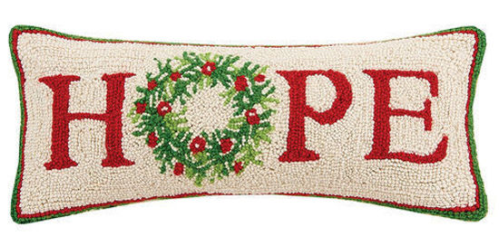Hope Wreath Pillow by Peking Handicraft
