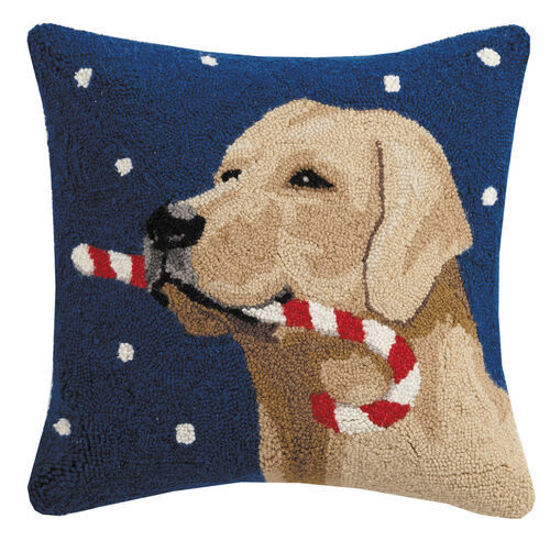 Golden Lab with Candy Cane by Peking Handicraft