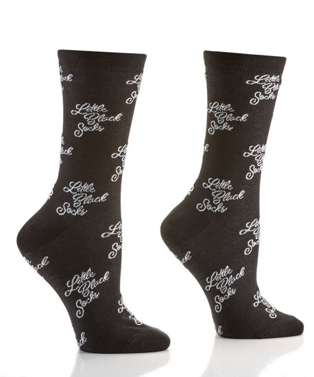 Little Black Socks Crew Socks by Yo Sox
