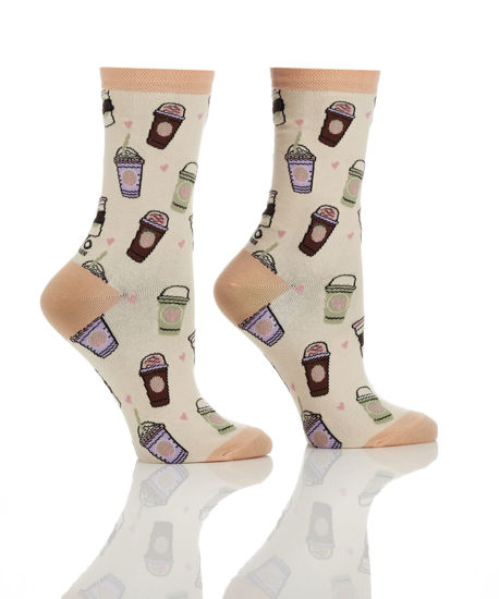 Starbucks Women's Crew Socks by Yo Sox