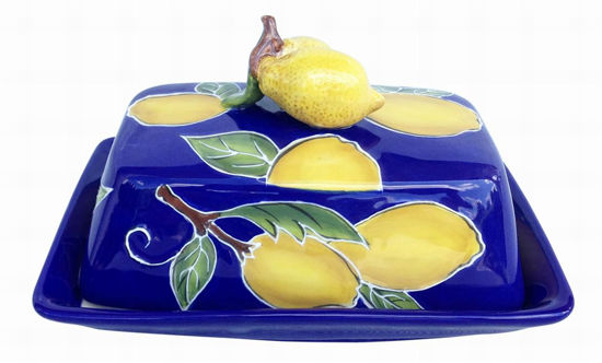 Lemon Butter Dish by Blue Sky Clayworks