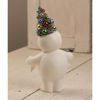 Retro Merry Snowman w/Tree Medium by Bethany Lowe