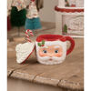 Sweet Tidings Santa Head Mug Container by Bethany Lowe