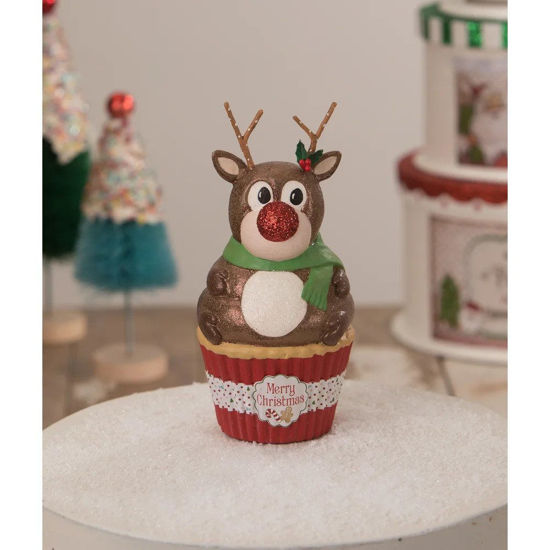 Rudolph Cupcake Container by Bethany Lowe