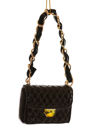 Black Handbag Ornament by Cody Foster