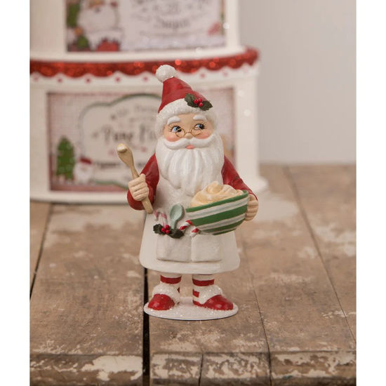 Sweet Tidings Bakery Santa Claus  by Bethany Lowe