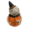 Pumpkin Dress-Up Peep Shelf Sitter by Transpac