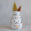 Snowman Face Measuring Cups by Creative Co-op