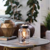 Glass Mason Jar Vintage Bulb Illumination Fragrance Warmer by Candle Warmer